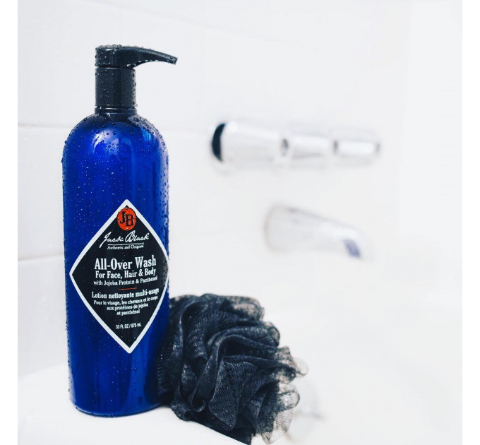Jack Black Body & Hair All-Over Wash гель для тіла, обличчя та волосся